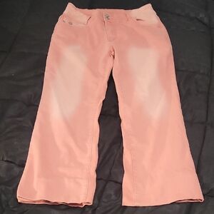 5/$20**Size 12/14 No Brand Coral Color With Fading * Have Been Hemmed
